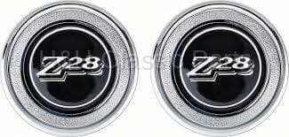 Door Panel Emblems Black