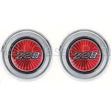 Door Panel Emblems Red