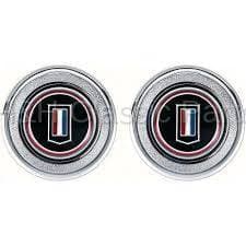 Door Panel Emblems Red/White/Blue