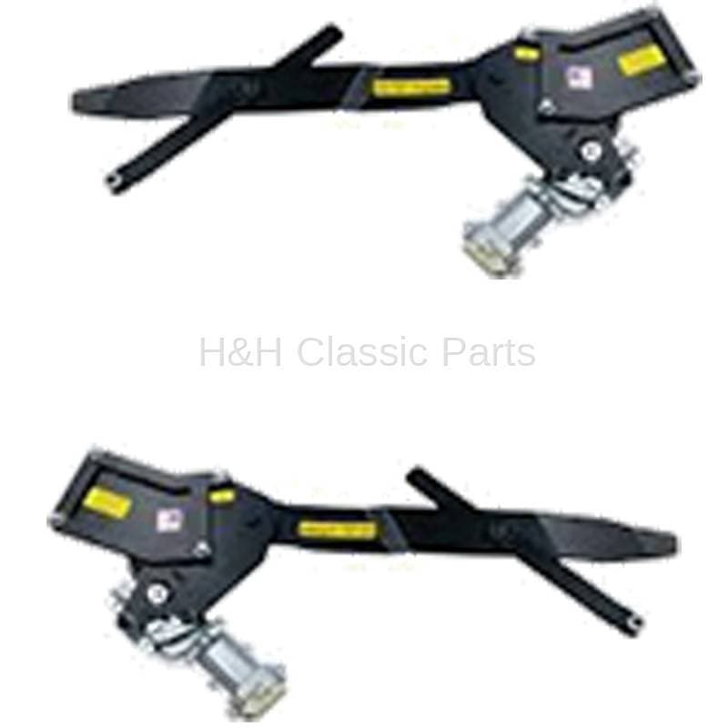 Nu-Relics Front Power Window Kit with NU-Cranks