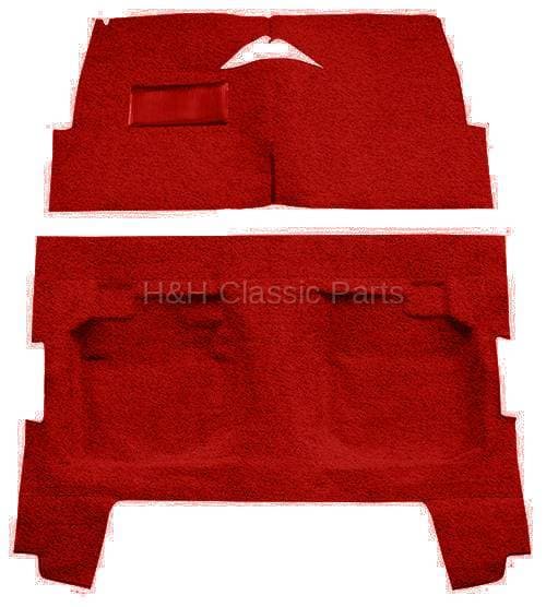 Red 80/20 Loop Carpet