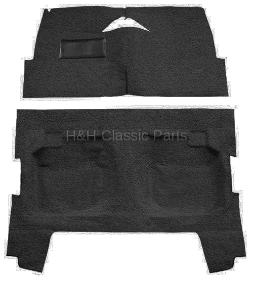 Black 80/20 Loop Carpet