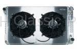 Aluminum Radiator with Dual Electric Fans