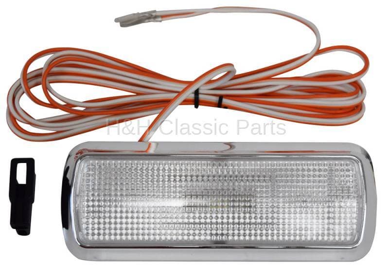 LED Dome Light  Assembly Chrome