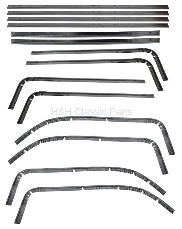 Door Panel Metal Edging Set