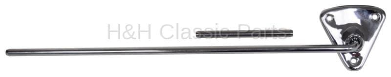 Interior Sunvisor Bracket Chrome LH or RH