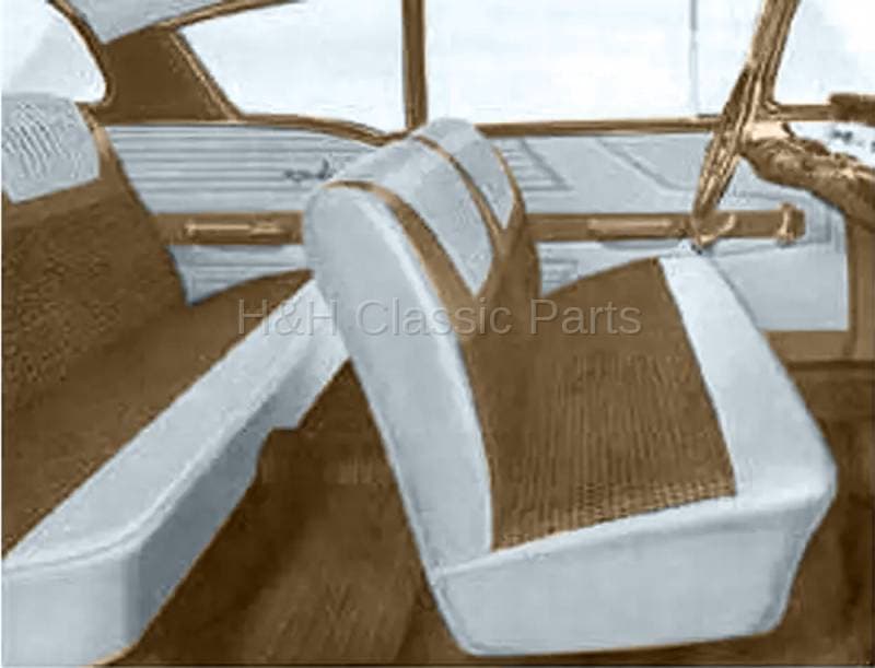 Gold/Silver Seat Cover Set