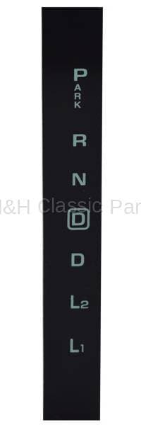 Console Shift Indicator Lens