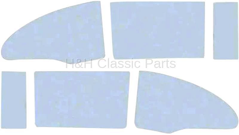 Side Glass Set 6-PC Clear