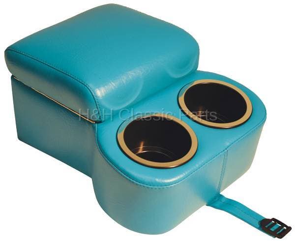 Bench Seat Shorty Console Turquoise
