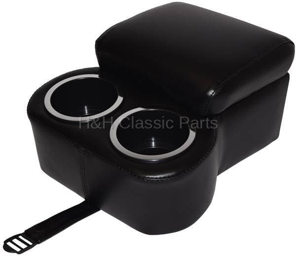 Bench Seat Shorty Console Black