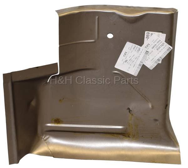 Under Rear Seat Pan LH