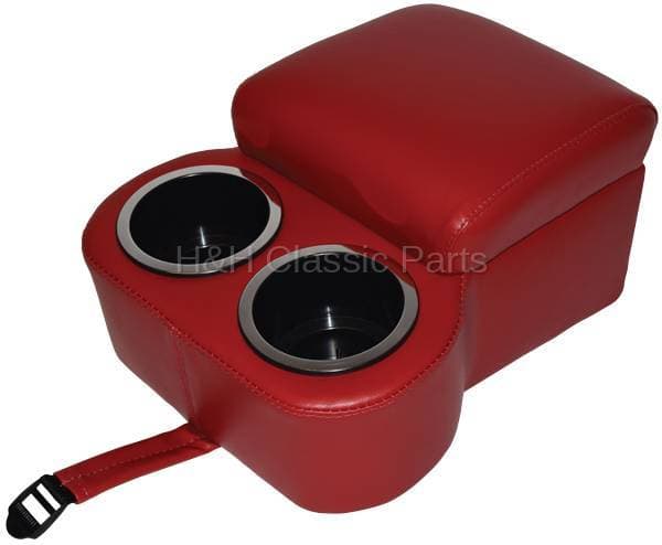 Bench Seat Shorty Console Red