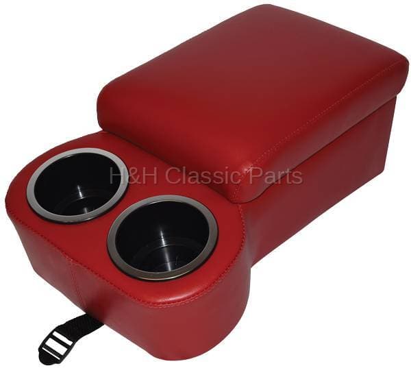Bench Seat Console Red