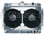 Aluminum Radiator with Dual Electric Fans