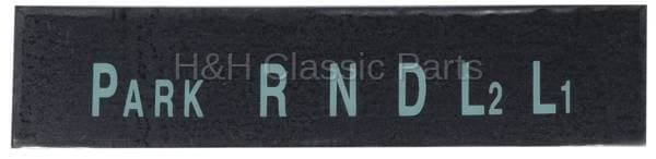 Shift Indicator Lens