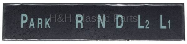 Shift Indicator Lens