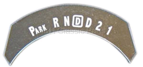 Shift Indicator Lens