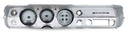 Dakota Digital VHX Gauge System Silver Alloy White