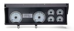 Dakota Digital VHX Gauge System Silver Alloy White