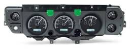 Dakota Digital VHX Gauge System Black Alloy White