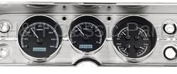 Dakota Digital VHX Gauge System Black Alloy White