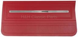 Front Door Panels Red