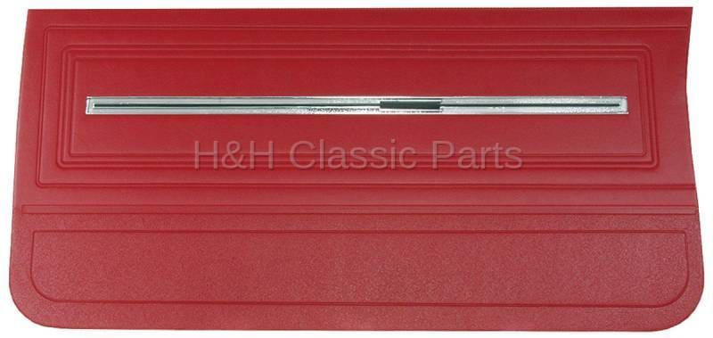 Front Door Panels Red