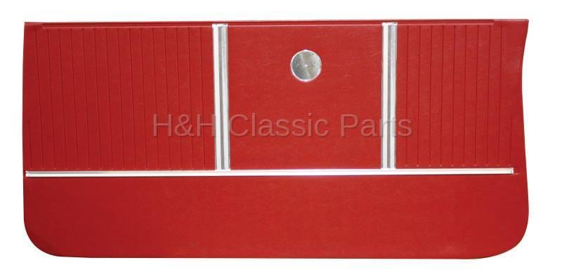 Front Door Panels Red