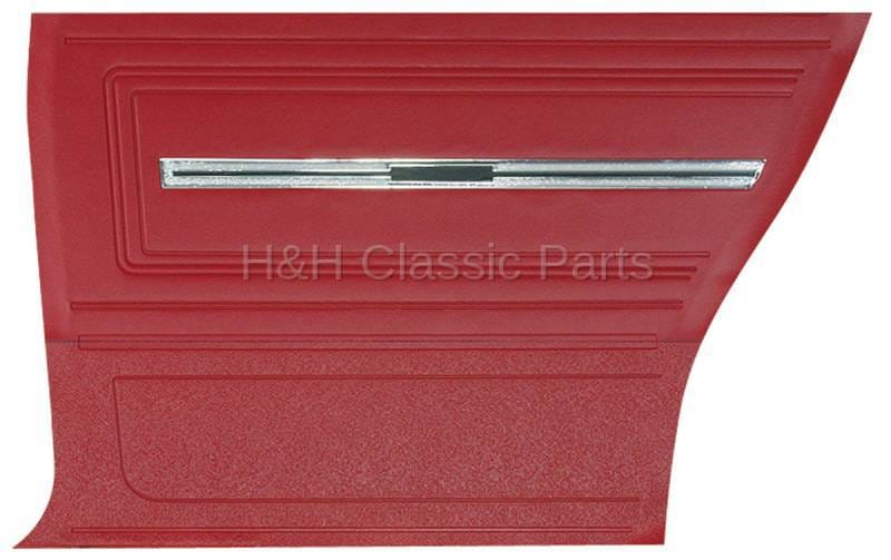 Rear Panels Red