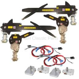 Nu-Relics Full Power Window Kit with Nu-Cranks