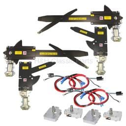 Nu-Relics Full Power Window Kit with Nu-Cranks