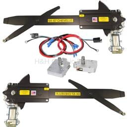 Nu-Relics Front Power Window Kit with NU-Cranks