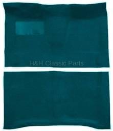 Medium Blue 80/20 Loop Carpet