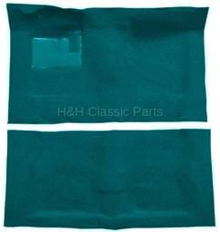 Medium Blue 80/20 Loop Carpet
