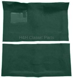 Dark Green 80/20 Loop Carpet