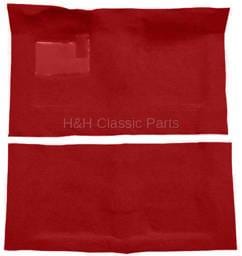 Red 80/20 Loop Carpet