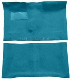 Bright Blue 80/20 Loop Carpet