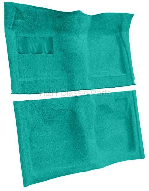 Turquoise Tuxedo Carpet thumbnail 2