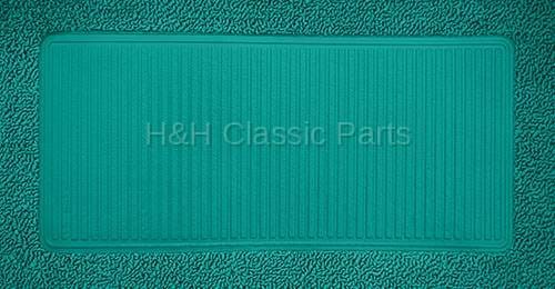 Turquoise Tuxedo Carpet thumbnail 3