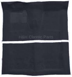 Dark Blue 80/20 Loop Carpet