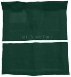 Dark Green 80/20 Loop Carpet