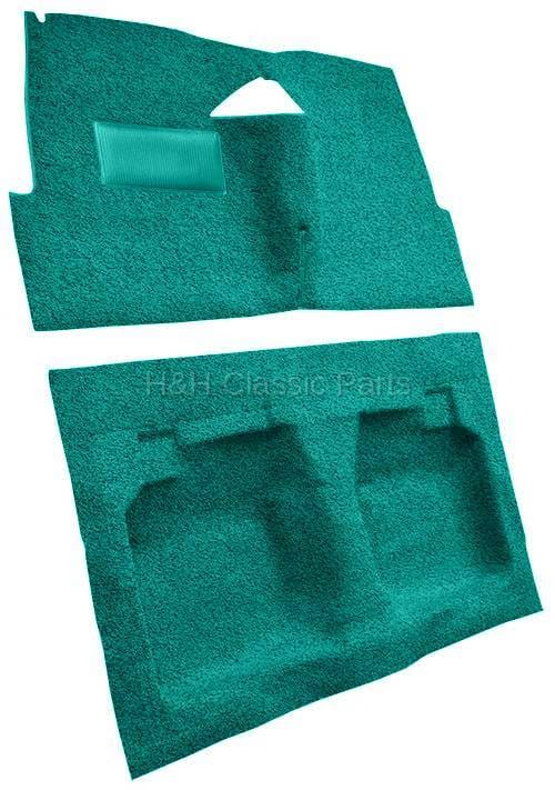 Turquoise Tuxedo Carpet thumbnail 2