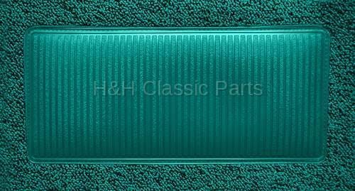 Turquoise Tuxedo Carpet thumbnail 3