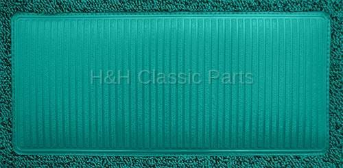 Turquoise Tuxedo Carpet thumbnail 3