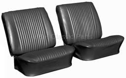 Front Seat Covers Black