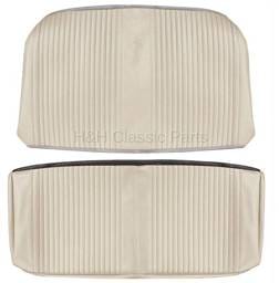 Rear Seat Covers White