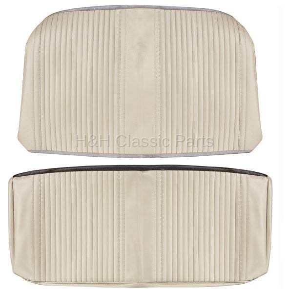 Rear Seat Covers White