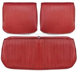 Front Seat Covers Red