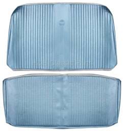 Rear Seat Covers Light Blue